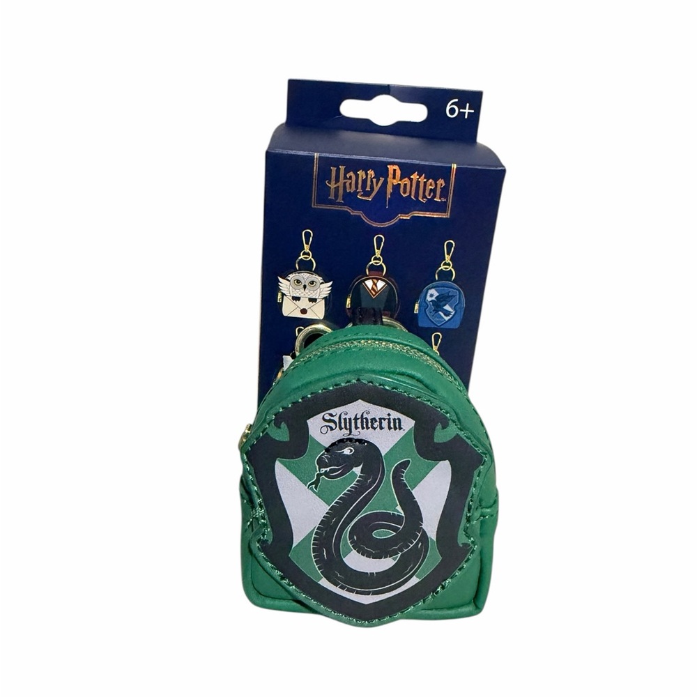 New Loungefly Harry Potter Mystery Blind Box Mini Backpack Bag Charm / Slytherin